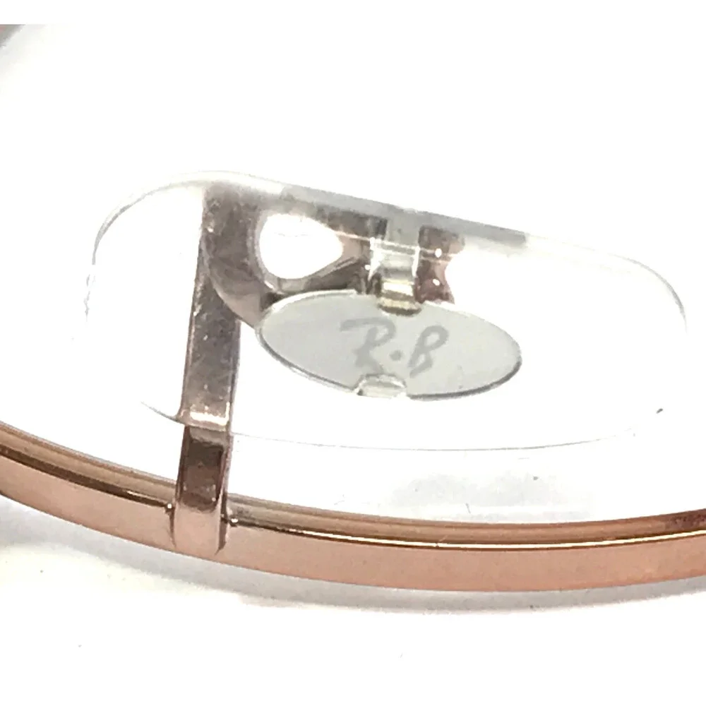 Ray-Ban Eyeglasses Frames RB5154 5886 Brown Purple Rose Gold Square 51-21-145